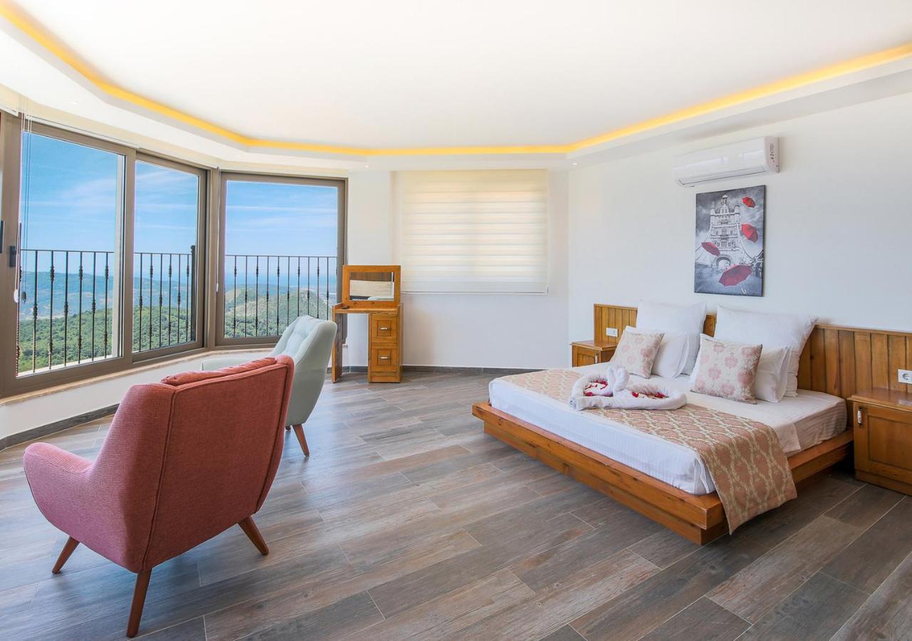 Villa 5 Sleeps 6 Isolated Pool See And Montain View-Villa Kartal Yuvasi Uzumlu  エクステリア 写真